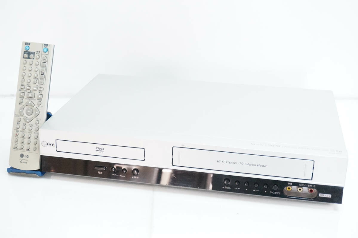 【中古】LG DVDプレーヤー/ビデオカセットレコーダー DVDプレーヤー一体型VHSビデオデッキ DVCR-B300