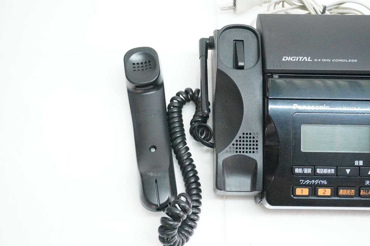 エスネットショップ楽天市場店の【中古】Panasonicパナソニック おたっくす 普通紙FAX KX-PW308 親機のみ｜アングル2