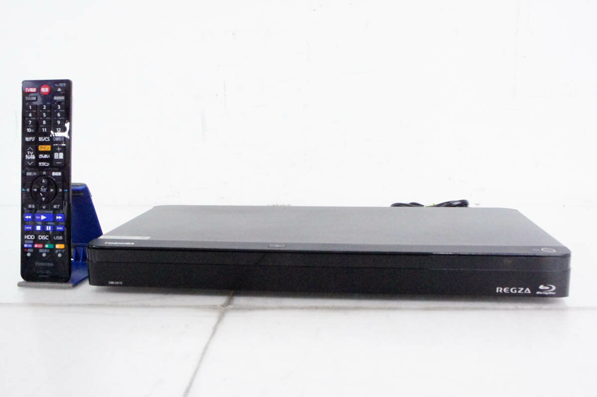 【中古】東芝TOSHIBA ブルーレイレコーダー Wチューナー レグザブルーレイ DBR-Z610 HDD500GB