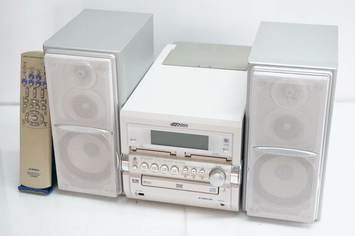 Victor マイクロコンポーネントMDシステム(UX-W500-B) 楽天市場】victor mdコンポ ux－w500の通販