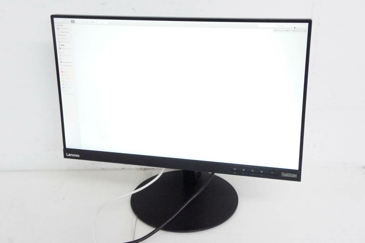 【中古】Lenovoレノボ 23インチワイド 液晶モニター ThinkVision T23i-10