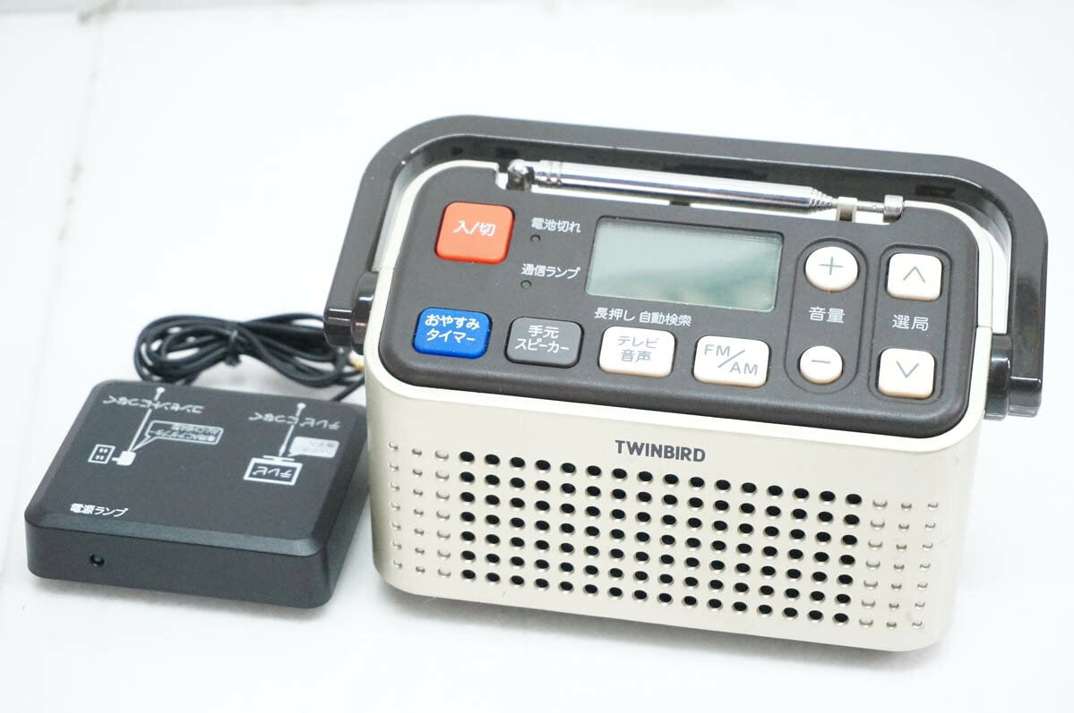 楽天市場】twinbird ツインバード 着るラジオ シルバー av－j335sの通販