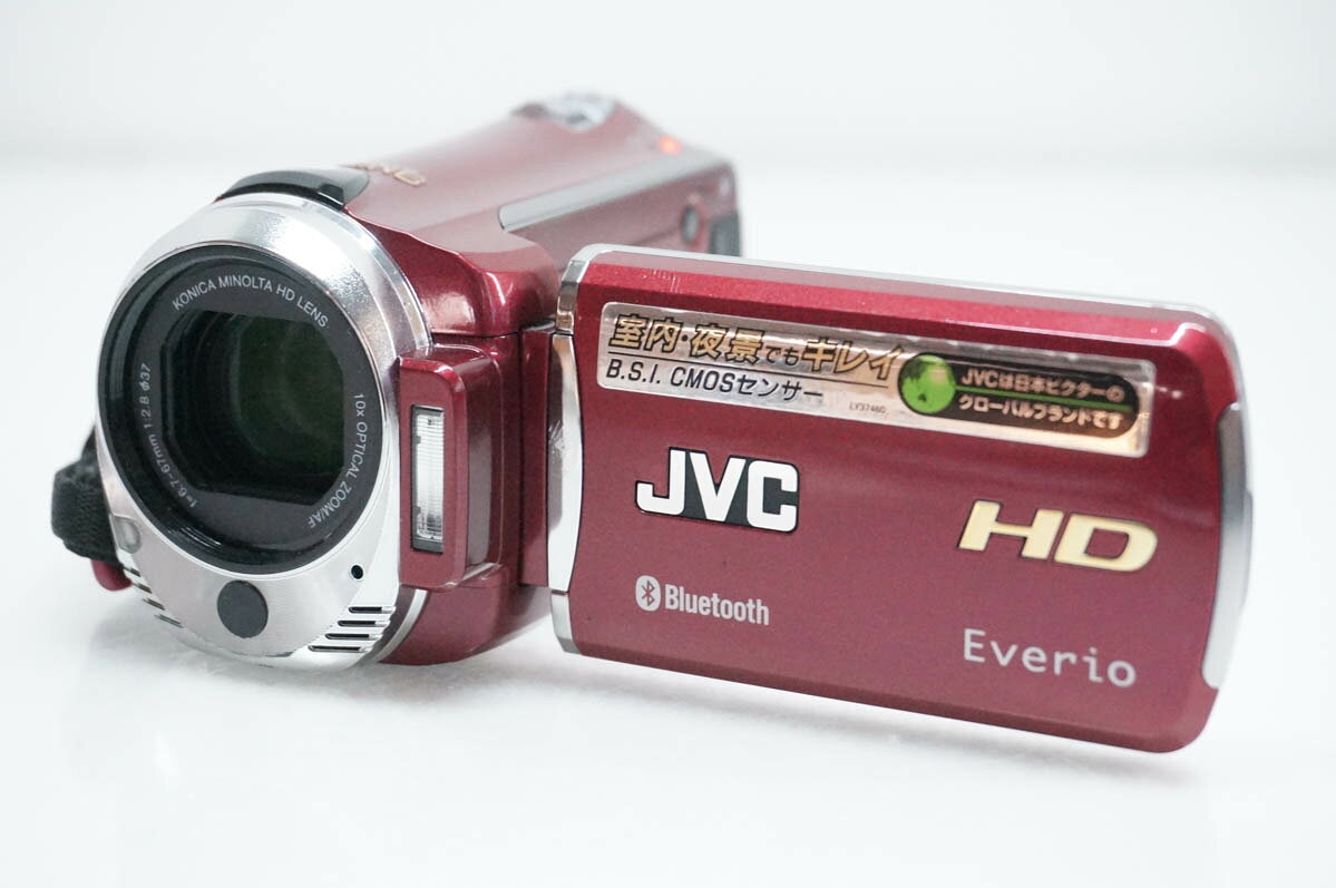 【中古】JVC Victorビクター エブリオEverio ハイビジョンデジタルビデオカメラ GZ- ...