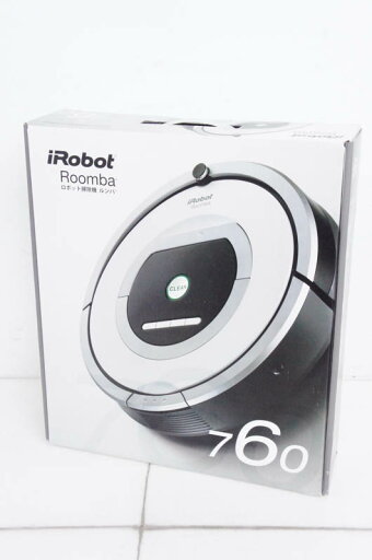 【未使用】iRobot Roomba 自動掃除機 ルンバ 760 ロボット掃除機 人工知能搭載 【未使用】iRobot Roomba 自動掃除機 ルンバ 760 ロボット掃除機 人工知能搭載