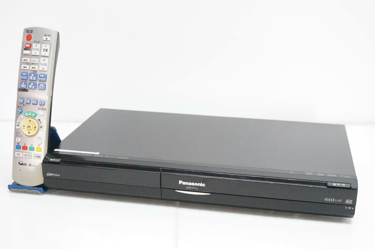 Panasonic DVDレコーダー DMR-XP12-K 250GB DMR-XP12 概要 - HDD搭載