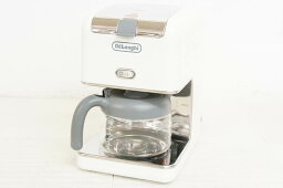 【中古】デロンギDeLonghi ドリップコーヒーメーカー blanc CM300J-WH