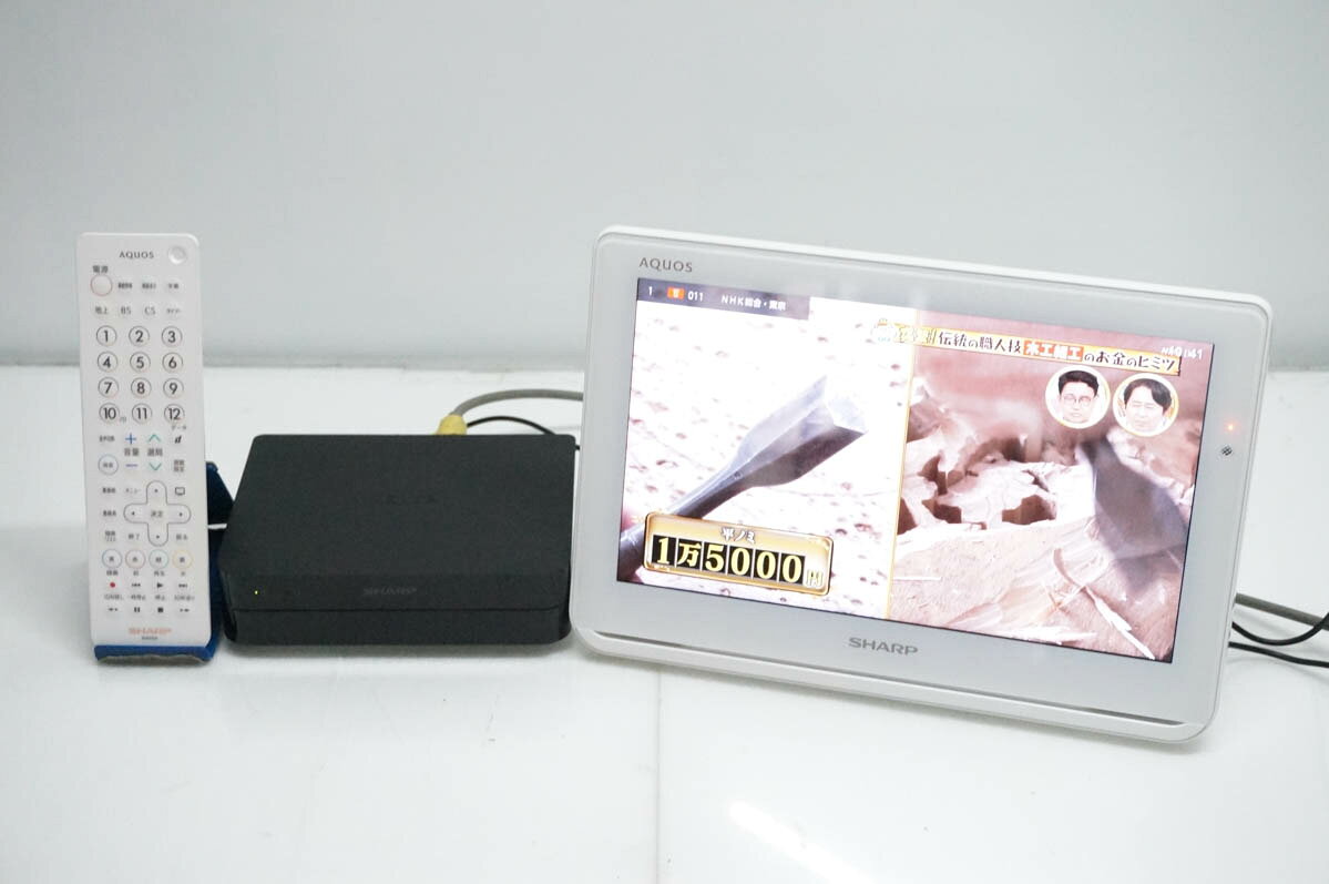 楽天市場】シャープ 12v型 ポータブル液晶テレビ aquos 2t－c12af－wの通販