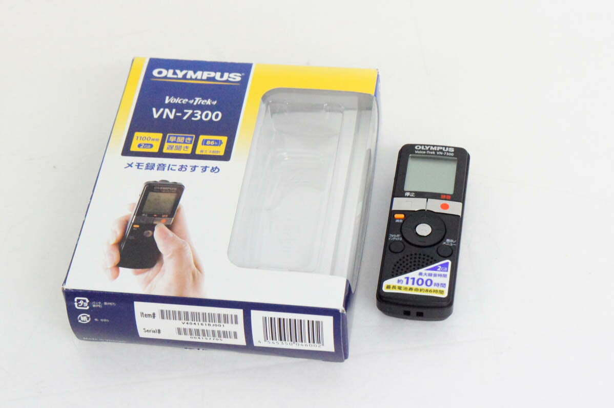 【中古】OLYMPUSオリンパス ICレコーダー Voice-Trekボイストレック VN-7300