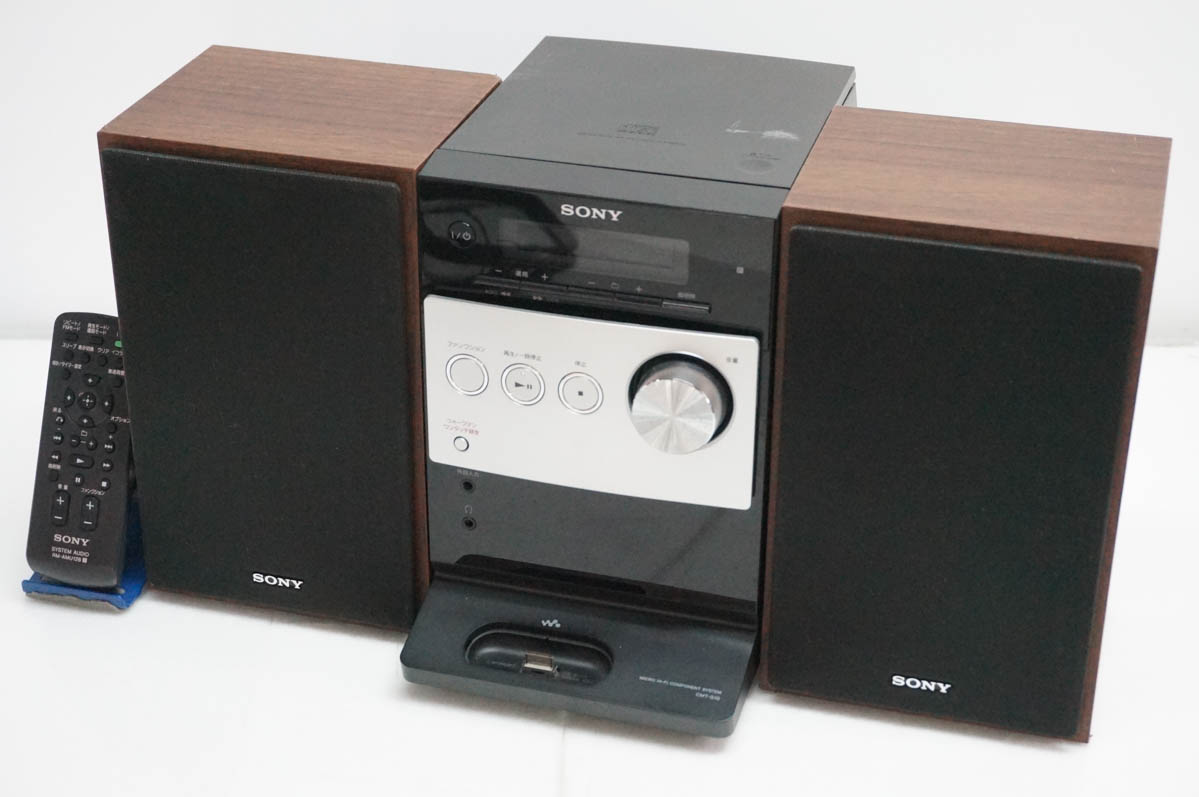 【美品/ウォークマン対応】SONY ソニー CDミニコンポ CMT-S10 d0083526.jpg