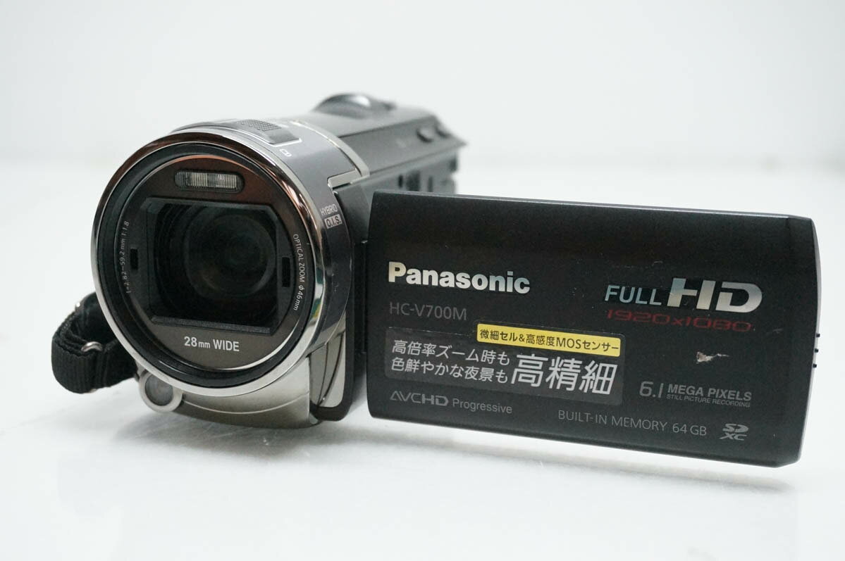 楽天市場】パナソニック ビデオカメラ hc－v700の通販