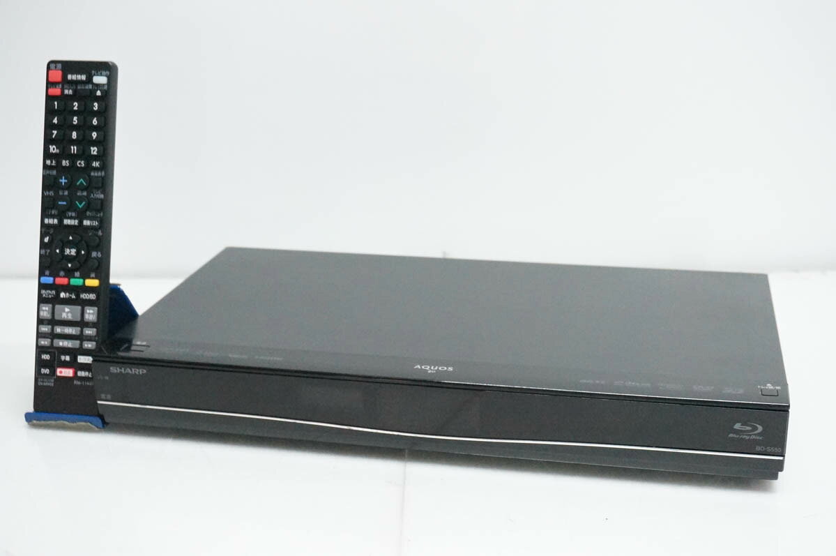 楽天市場】シャープ AQUOS BD-S550 ブルーレイレコーダーの通販