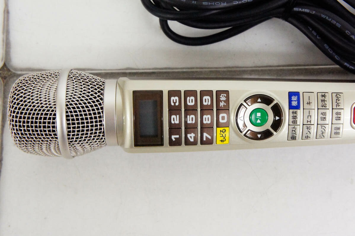 【中古】【ペアマイク付き】ON STAGE オンステージ 家庭用カラオケ PK-113GT パーソナルカラオケ