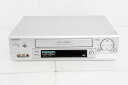 【中古】C aiwaアイワ ビデオカセットレコーダー HV-FR100 VHSビデオデッキ