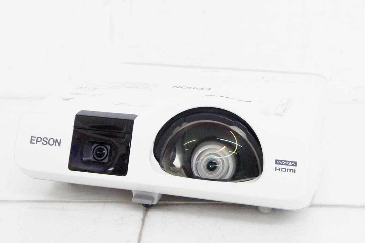 【中古】EPSONエプソン プロジェクター EB-536WT WXGA 3400ルーメン 短焦点