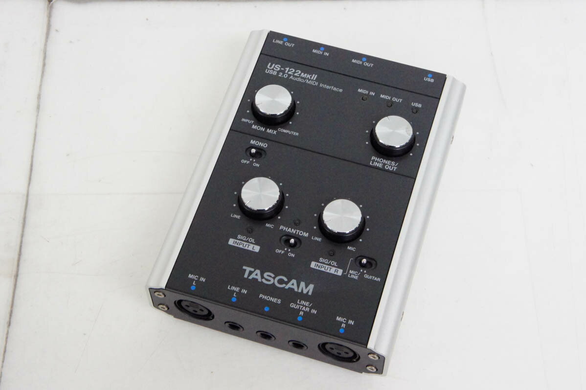 楽天市場】tascam オーディオインターフェイス us－1x2の通販