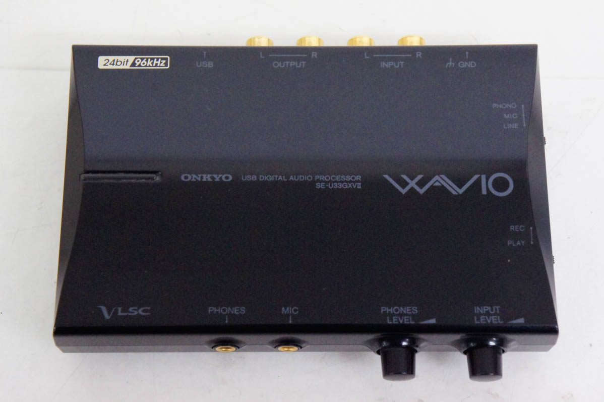 ����š�ONKYO���󥭥衼 USB�ǥ����륪���ǥ����ץ����å��� WAVIO�������ӥ� SE-U33GXV2