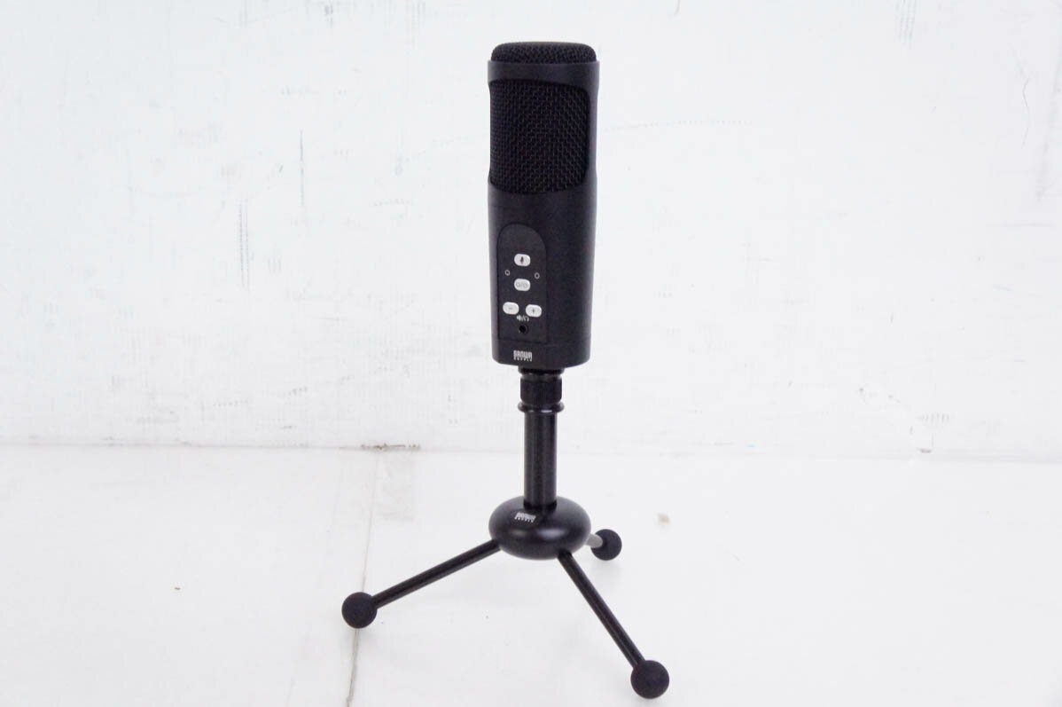 【中古】サンワサプライ USBマイク MM-MCU05