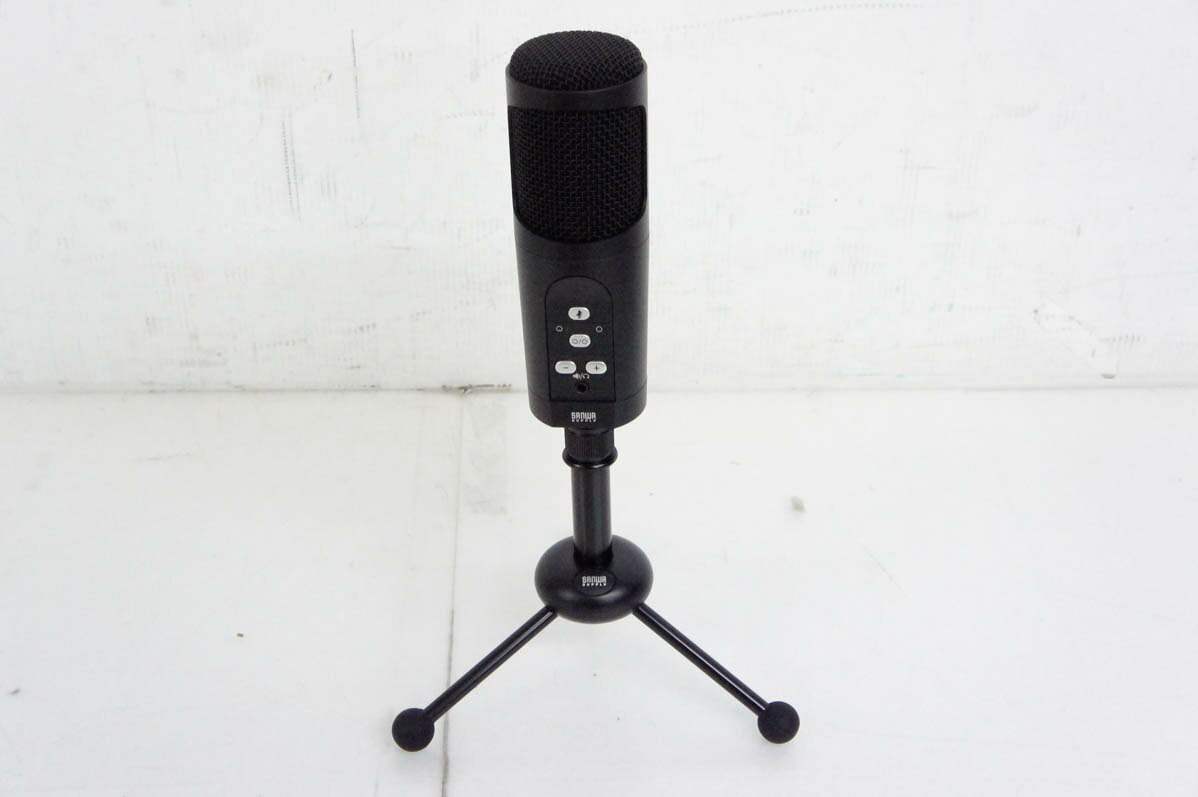 【中古】サンワサプライ USBマイク MM-MCU05