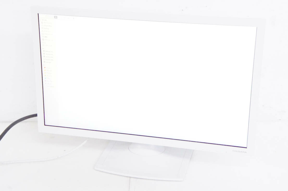 【中古】I-O DATA 20.7インチ液晶ディスプレイ LCD-MF212EW-P モニター
