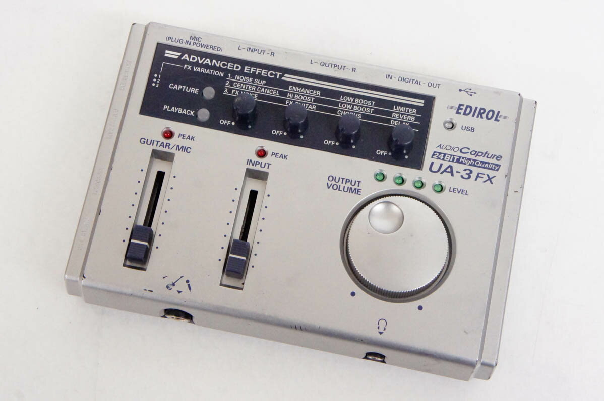 【中古】C EDIROL by Roland USB オーディオキャプチャー オーディオインターフェース UA-3FX