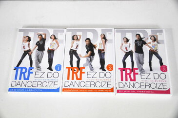 【中古】TRF イージー・ドゥ・ダンササイズ EZ DO DANCERCIZE DVD3枚セット Disc1〜3 ダンスエクササイズ【クリックポスト】【代引のみ送料別】【RP】