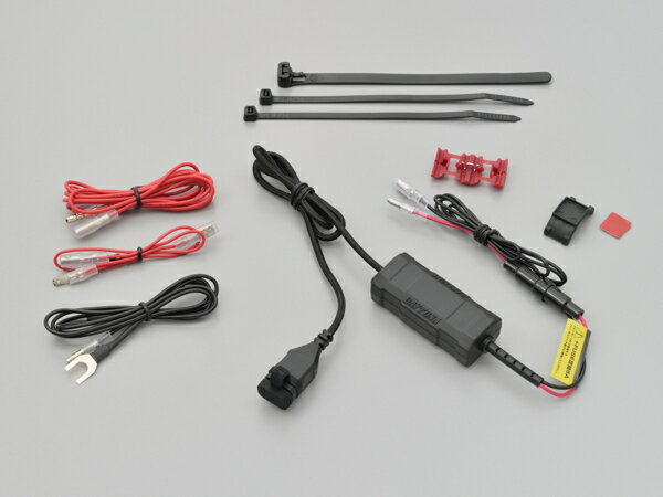 17213 DAYTONA デイトナ バイク専用USB電源 Type-C 最大出力18W（5V/3A、9V/2A、12V/1.5A）