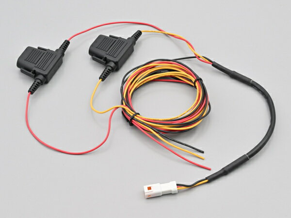 40852 DAYTONA デイトナ 電源ケーブル M820WD補修パーツ ケーブル長：約2m/2A.1Aヒューズ付き 宅急便コンパクト発送