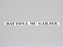 96572 DAYTONA デイトナ MCガレージロゴデカール マットネイビー(2)