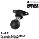 サインハウス A-42 Panasonic Gollilaナビ用ホルダー SYGNHOUSE 00076934