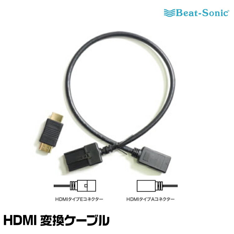 ビートソニック HDMI変換ケーブル HDC7 HDMI to HDMI Beat-Sonic ネコポス発送