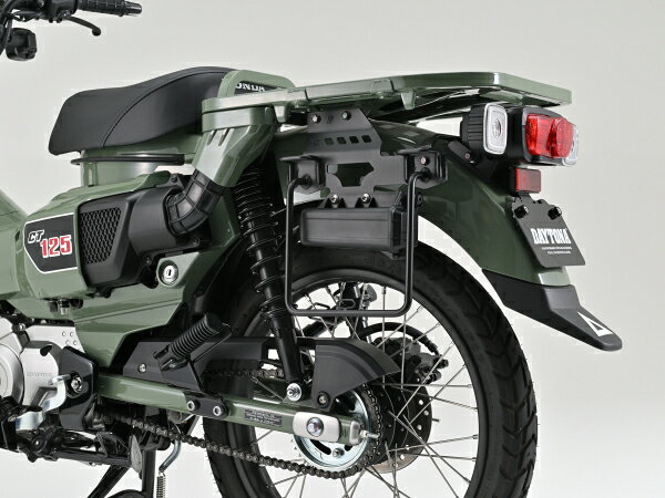 Saddle Bag - 63394 DAYTONA デイトナ サドルバッグサポート EX（ベルトループ一体型） CT125（'20～'25）/ 左側専用 【EX-TOUCH対応】
