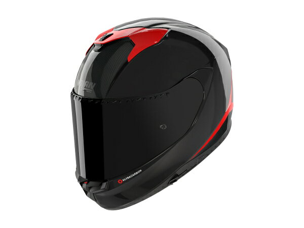 レーシングヘルメットならではの高い安全性とツーリングヘルメットに求められる快適性。 そのどちらも妥協したくないライダーのために開発された、NOLAN Xシリーズのフラッグシップ・フルフェイスヘルメットです。 高速道路を駆け抜けるロングツーリングから、タイトなワインディングロードまで。 さまざまな走行シーンで求められる性能を高い次元でバランスさせ、ライダーの要求に応えるための先進機能を備えています。 [ 軽さと安全性を両立したウルトラカーボンシェル ] カーボンファイバーを高い割合で使用した専用シェルにより、高い衝撃保護性能を確保しながら徹底した軽量化を実現。 [ 224°×90°のワイドな視界 ] 広めの視界を確保することで、前方だけでなく周辺の状況も自然に把握しやすい設計。大きく首を動かすことなくメーターを確認できるほか、障害物にも気付きやすく、より安全なライディングをサポート。 [ インカムに対応したスマートな設計 ] ツーリングに欠かせないインカムにもスマートに対応。ECE 22-06規格に準拠したヘルメット設計に加え、インカム用スピーカーホール・マイクホール付き。すっきりと収めることで、ヘルメット本来のスタイリングを損なわず、空力性能や走行中の静かさにも配慮した仕上がりを実現。 [ 変化する天候にも対応するベンチレーション＆サンシールド ] 気温や天候が変化するロングツーリングでも快適に走れるよう、高性能なベンチレーションシステムを採用。さらに、調整可能なVPSサンシールドを搭載し、突然の日差しや眩しさを軽減します。刻々と変化するコンディションに柔軟に対応し、クリアな視界と快適なライディングをサポートします。 ・カラー：EMBLEMA RED/353 ・サイズ：M ・重量：約1500g ・素材：カーボンファイバー ・規格：SG規格（MFJ公認） 　　　　CE規格 ・ASIAN FIT（日本人の頭の形状にも合わせた専用ライナー） ・内装：脱着/洗濯可能 ・付属品：PINLOCK®曇り止めシート 　　　　　ダークスモークシールド（クリアーシールド標準装備）