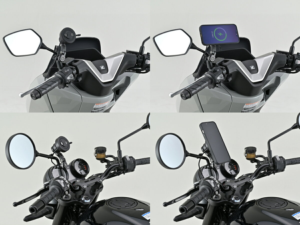 68418 DAYTONA デイトナ GR-MW63 CHARGING Bar Mount チャージングバーマウント(ミ...