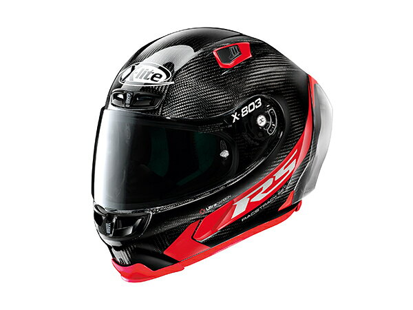 Rakuten - DAYTONA デイトナ NOLAN X-lite X-803RS ULTRA CARBON ホットラップ レッド/1 L (16457)