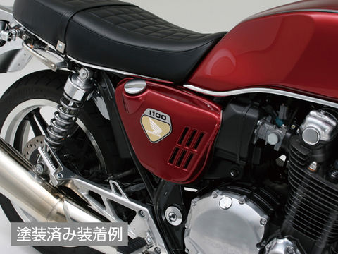 楽天グリーンテック楽天市場店74916 DAYTONA デイトナ K0 STYLE K0LOOKサイドカバー CB1100（'10～'13）専用 無塗装黒