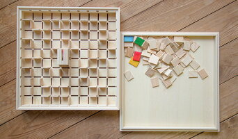 きみたつメイロ 木製 知育玩具 型はめ 迷路 木製 組み替え パズル 木の