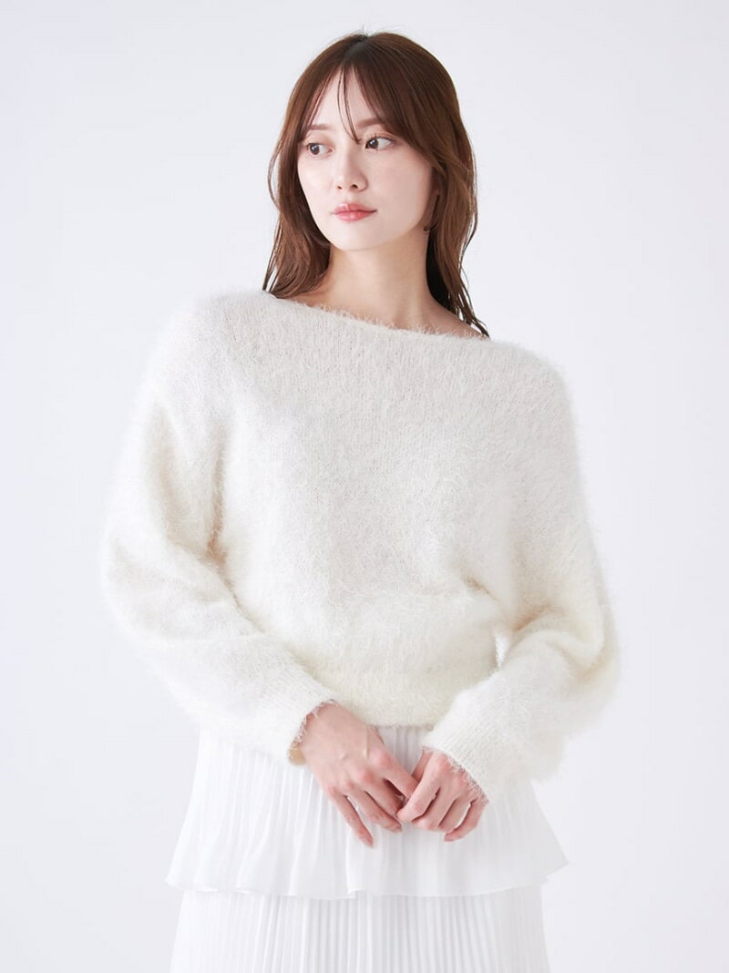 Rakuten - ファーライクニットプルオーバー SNIDEL スナイデル トップス ニット イエロー【送料無料】[Rakuten Fashion]