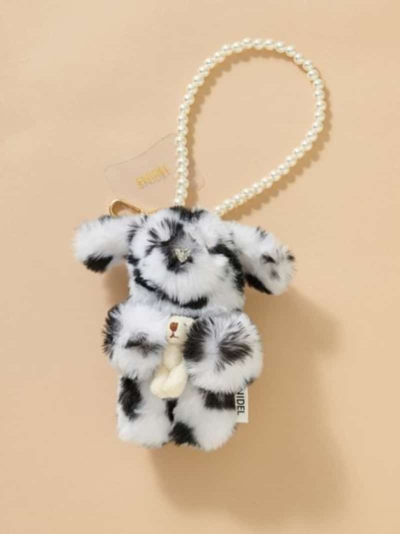 【SALE／40%OFF】モッフィーハグフレンドチャーム SNIDEL スナイデル アクセサリー・腕時計 その他のアクセサリー・腕時計 レッド【RBA_E】[Rakuten Fashion]