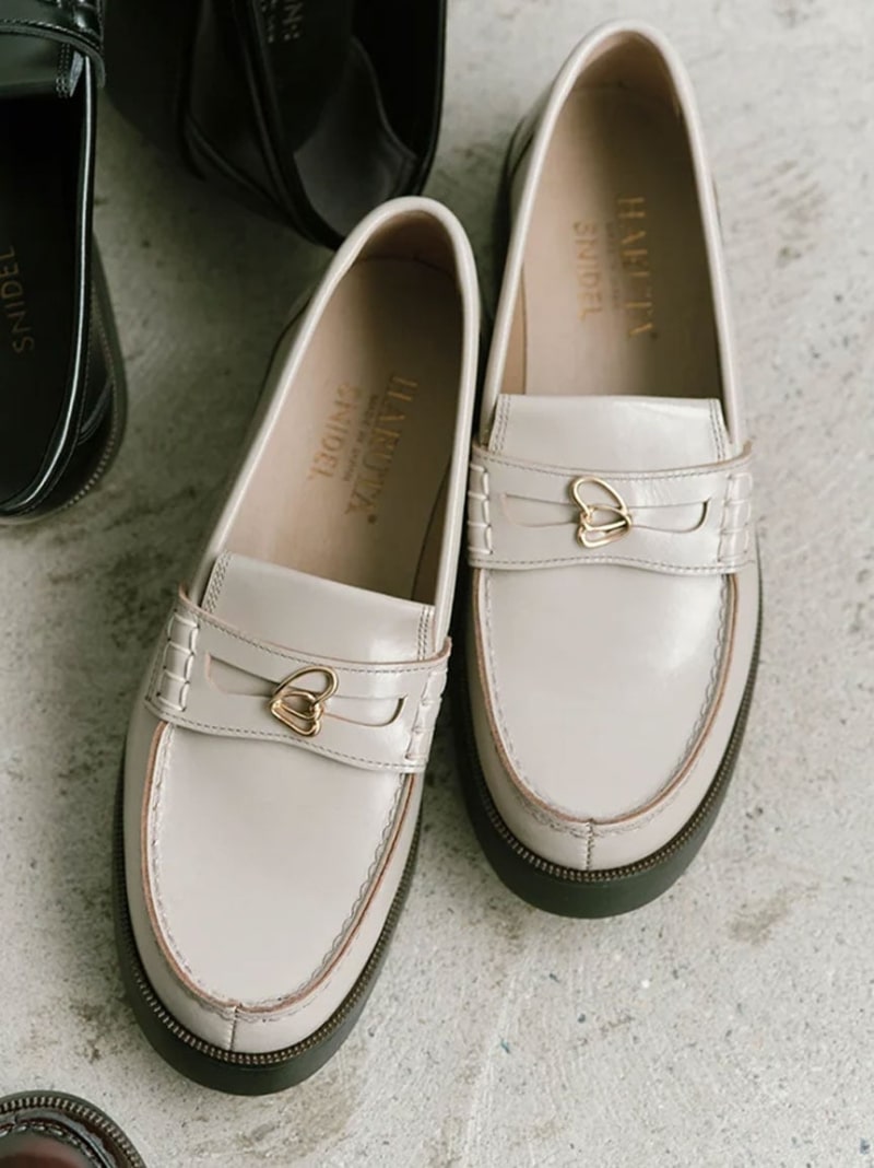 【SALE／40%OFF】【HARUTA×SNIDEL】プラットフォームローファー SNIDEL スナイデル シューズ・靴 その他のシューズ・靴 ブラック ベージュ レッド【RBA_E】【送料無料】[Rakuten Fashion]