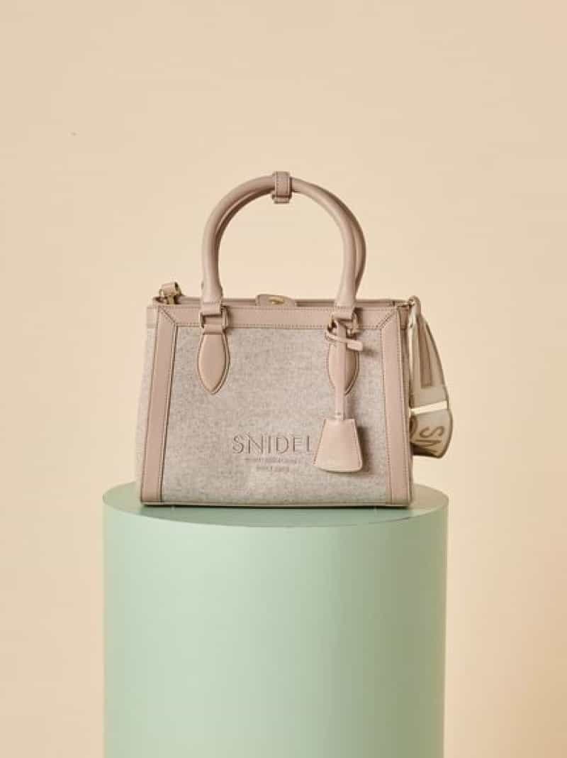 ロゴバッグ SNIDEL スナイデル バッグ ハンドバッグ【送料無料】[Rakuten Fashion]
