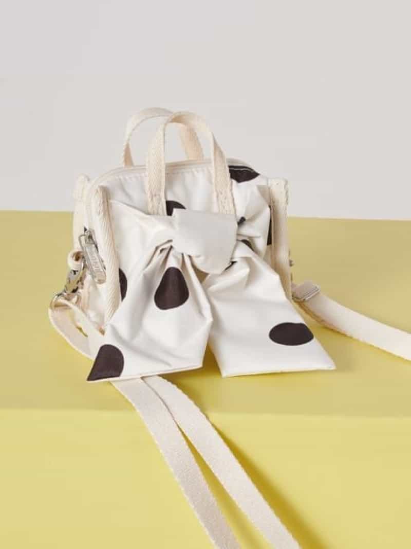 Rakuten - 【SNIDEL×LeSportsac】LG BOW MICRO BAG SNIDEL スナイデル バッグ ショルダーバッグ ホワイト【送料無料】[Rakuten Fashion]