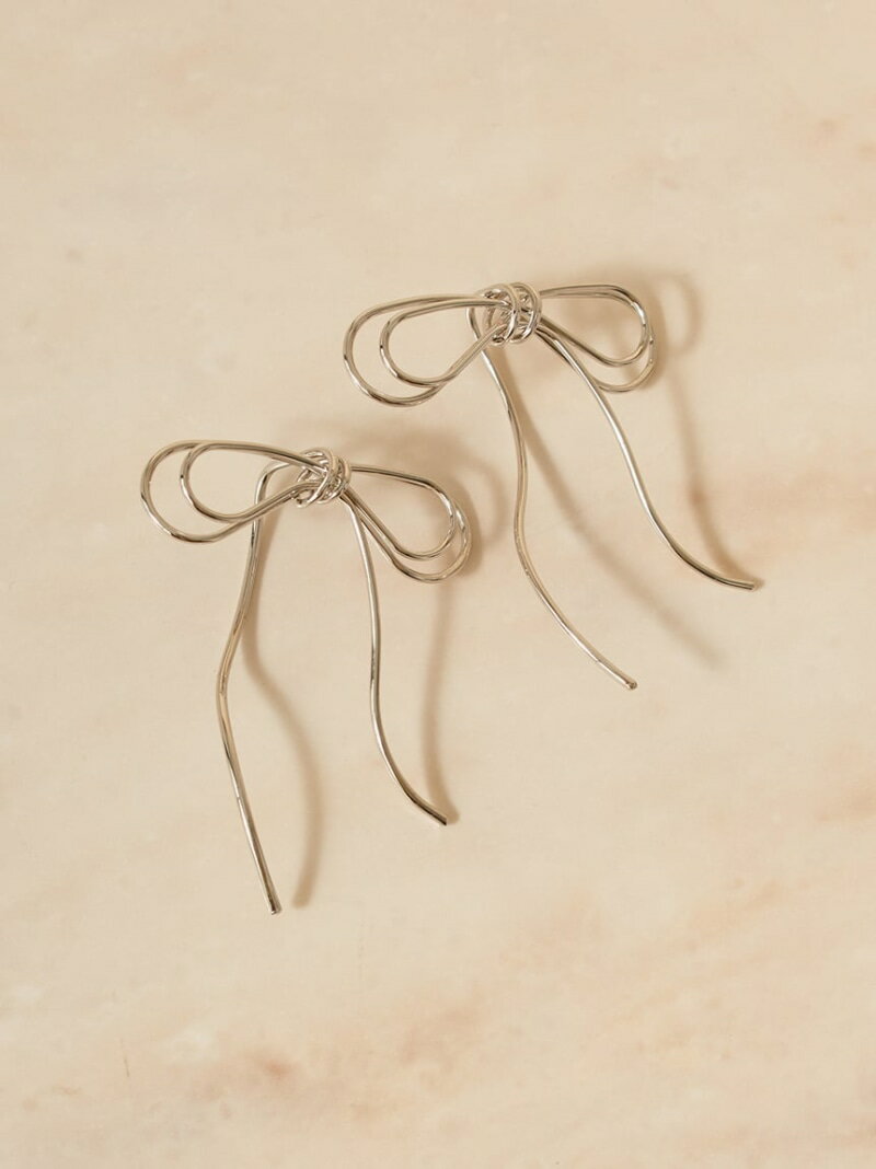 Rakuten - リボンピアス SNIDEL スナイデル アクセサリー・腕時計 ピアス[Rakuten Fashion]