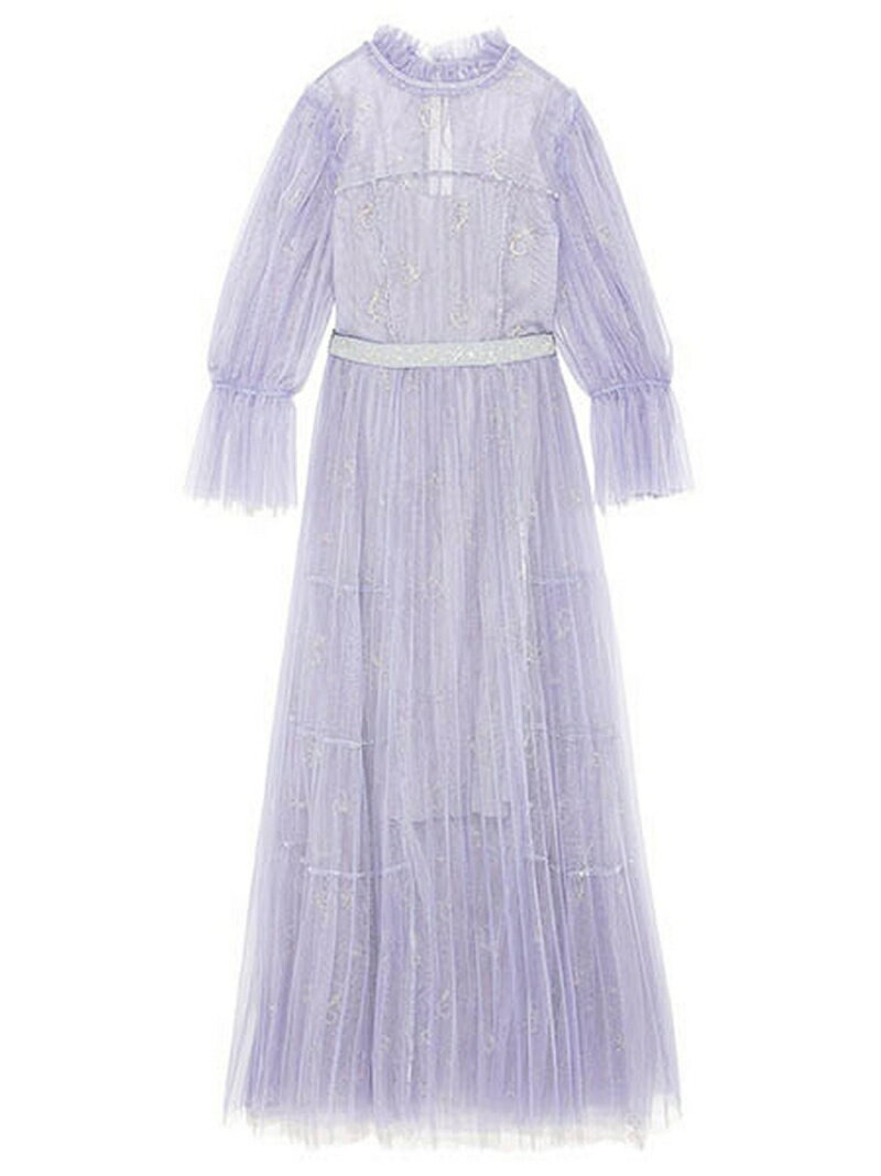 【SALE／40%OFF】チュールエンブロイダリーロングワンピース SNIDEL スナイデル ワンピース・ドレス その他のワンピース・ドレス ブルー グレー ブラック【RBA_E】【送料無料】[Rakuten Fashion]のサムネイル