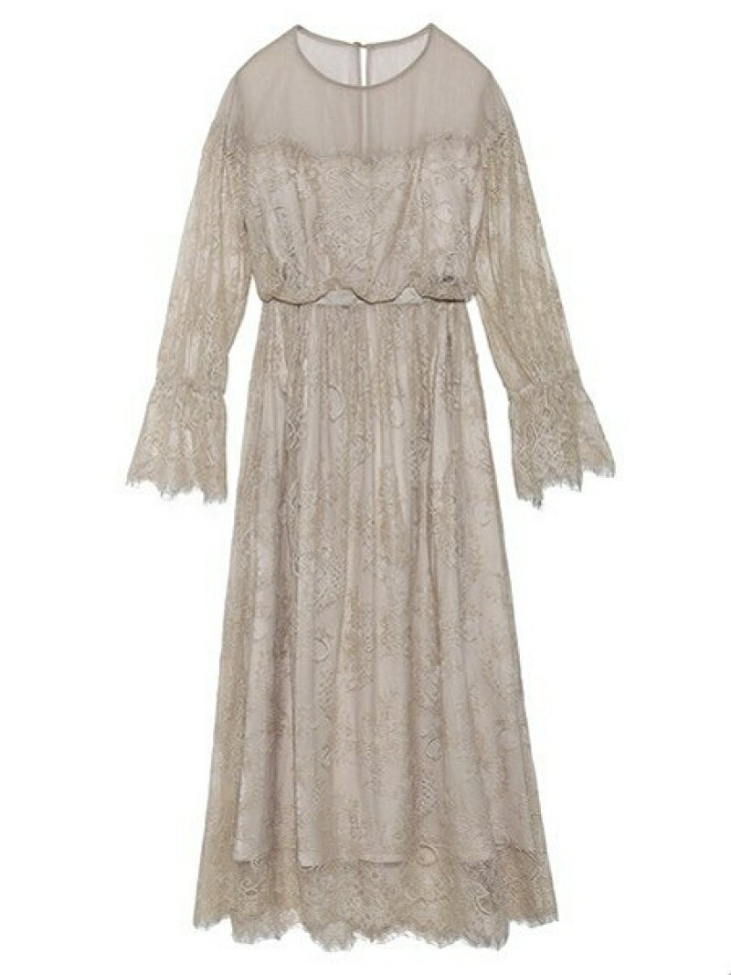 【SALE／45%OFF】レースシアーOP SNIDEL スナイデル ワンピース・ドレス その他のワンピース・ドレス ベージュ ブラック ピンク【RBA_E】【送料無料】[Rakuten Fashion]のサムネイル