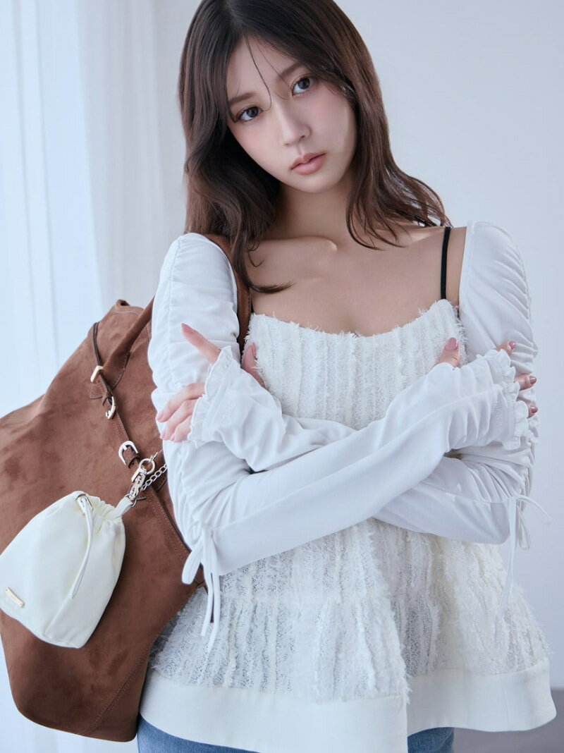 Rakuten - 【LUMISHADE】【MASH STORE/楽天ファッション限定】ポーチチャーム付きUVカットアームカバー SNIDEL スナイデル ファッション雑貨 その他のファッション雑貨 ブラック【先行予約】*【送料無料】[Rakuten Fashion]