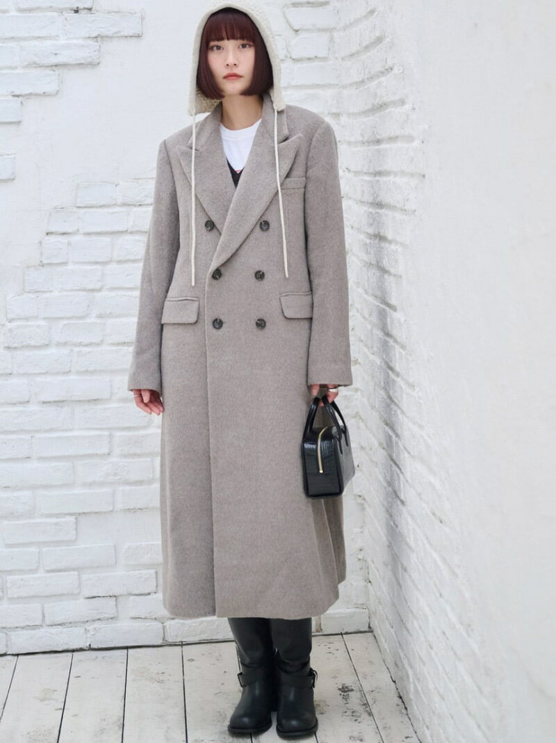 【SALE／40%OFF】【HIGH QUALITY】チェスターロングコート SNIDEL スナイデル ジャケット・アウター その他のジャケット・アウター ベージュ ブラック グレー【RBA_E】【送料無料】[Rakuten Fashion]