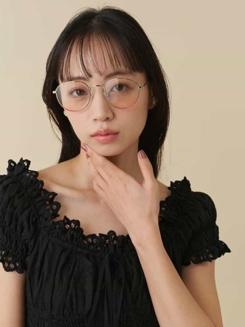 ブラッシュティントレンズ SNIDEL スナイデル ファッション雑貨 サングラス ゴールド【先行予約】*【送料無料】[Rakuten Fashion]