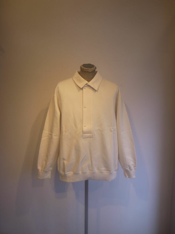 STILL BY HAND(スティルバイハンド)Stand collar sweatshirt(CS01244)