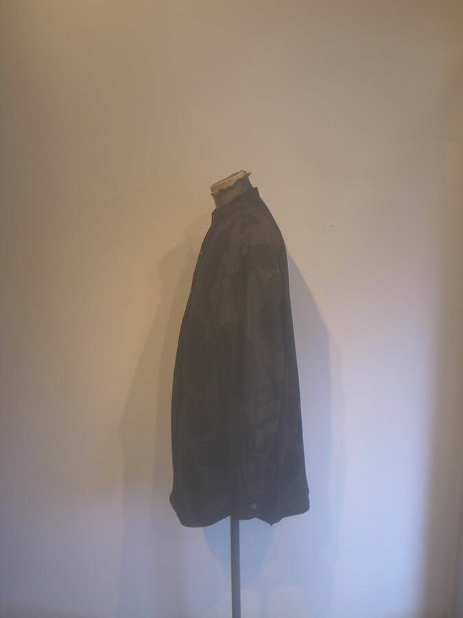 HAVERSACK(ハバーサック)ブラッシュプリントバンドカラーシャツ