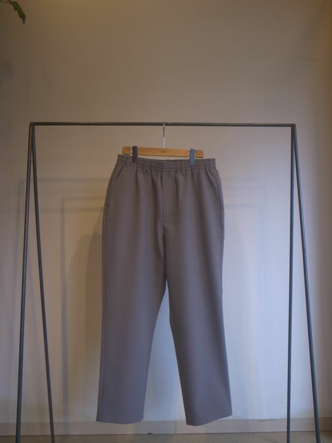 LAMOND(h)DRY TOUCH SEMI WIDE TROUSERS